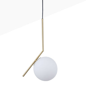 Lámpara colgante bola cristal "HERMI" - E27 (10)