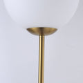 Crystal ball floor lamp
