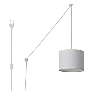 Lámpara colgante decorativa "KIM" - Con cable y enchufe - E27 - Barcelona Led-Decoración