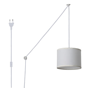 Lámpara colgante decorativa "KIM" - Con cable y enchufe - E27 (2)