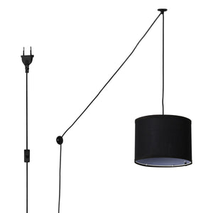 Lámpara colgante decorativa "KIM" - Con cable y enchufe - E27 (13)