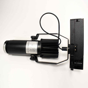 Proyector de logos LED GOBO para carril trifásico interior - 20W - Óptica 20° - IP20 (9)