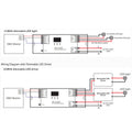 Einfarbiger AC TRIAC Controller - DMX Dimmer - 2 Kanäle 1,2A/Kanal - 100-240V - Sunricher 3