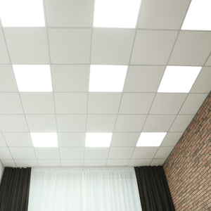 Pack de 2 paneles LED slim CCT regulable con mando - 60x60cm - 40W (6)