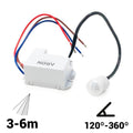 PIR wall/ceiling 120º/360º motion sensor - IP20 4