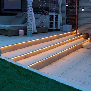 Neón LED flexible 24V DC - 4x10mm - 5 metros - Kit completo - IP67 - 11W/m - Curvatura lateral - Barcelona Led-