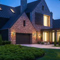 Naścienna solarna latarnia ogrodowa