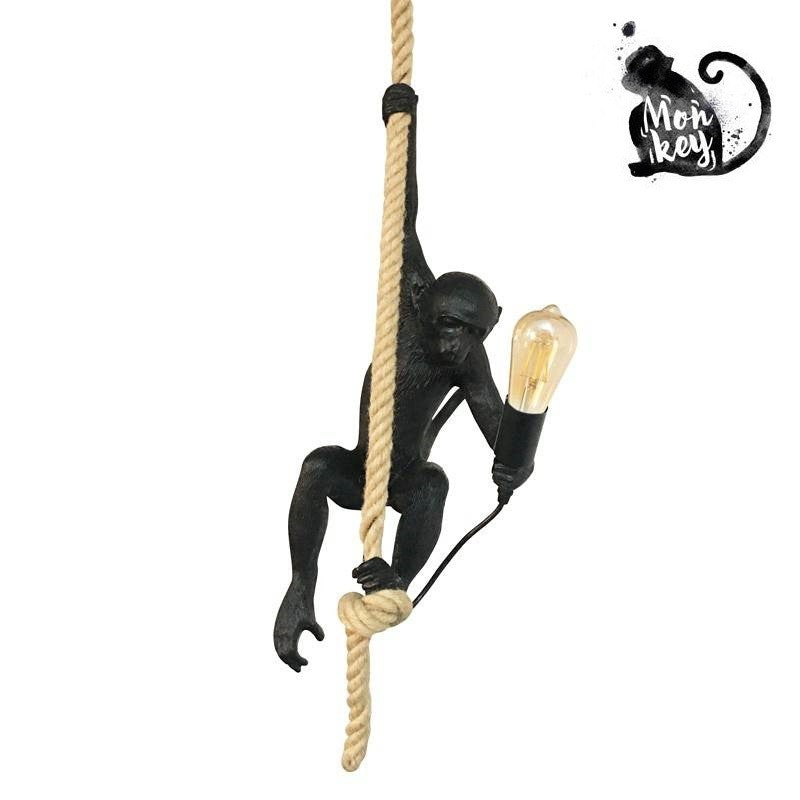 Lámpara mono colgante de resina "Ximpa"