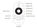 Controller Controller LED Monocolor/CCT - 4 Zones- FUT007- Mi Light - Mi Boxer 4