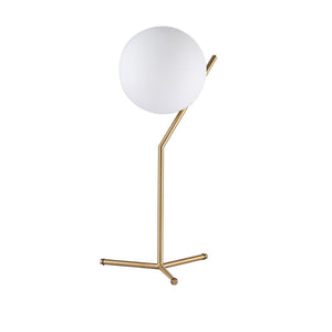 Lámpara de mesa bola cristal "NOLA" - E27 - Ø 16cm