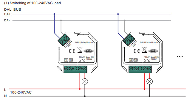 Interruptor Relay DALI - Barcelona Led-Control y regulación