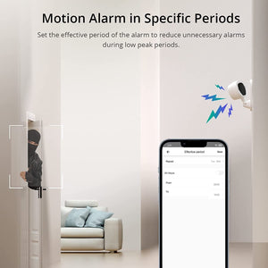 Cámara de seguridad SONOFF CAM Slim Smart - WIFI - 1080P - FHD - Alarma - Sensor de movimiento (5)