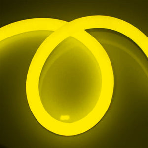 Neón LED flexible circular RGB - 24 V - Instalación sobre superficie - Ø20mm - 5 metros - 22W/m - Kit completo - IP67 (4)