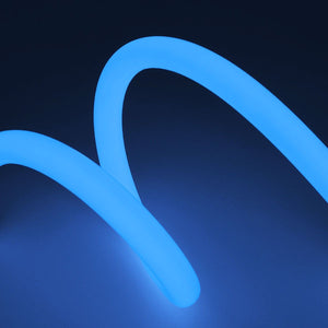 Neón LED flexible circular RGB - 24 V - Instalación sobre superficie - Ø20mm - 5 metros - 22W/m - Kit completo - IP67 (5)