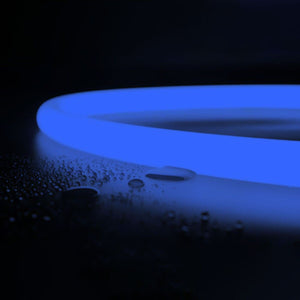 Neón LED flexible circular RGB - 24 V - Instalación sobre superficie - Ø20mm - 5 metros - 22W/m - Kit completo - IP67 (9)