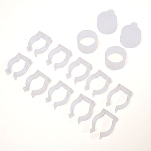 Neón LED flexible circular RGB - 24 V - Instalación sobre superficie - Ø20mm - 5 metros - 22W/m - Kit completo - IP67 (12)