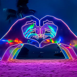 Neón LED flexible circular RGB - 24 V - Instalación sobre superficie - Ø20mm - 5 metros - 22W/m - Kit completo - IP67 (20)