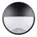 Circular outdoor wall light with PIR sensor - IP54 - 110º - 10W 3