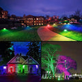 RGBW LED schijnwerper voor buiten met afstandsbediening - IP65 - 120º- 50W 3