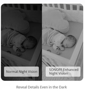 Cámara de seguridad SONOFF CAM Slim Smart - WIFI - 1080P - FHD - Alarma - Sensor de movimiento (11)