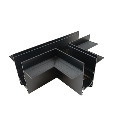 T connector for 20mm recessed magnetic tracks