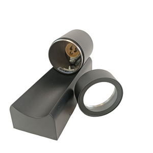 Aplique de pared exterior en aluminio "MALEY" - IP44 - GU10 (4)