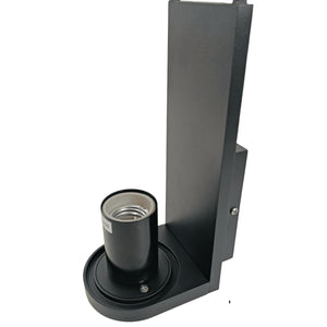 Aplique de pared exterior en aluminio "MARISA" - IP44 - E27 - Barcelona Led-Decoración
