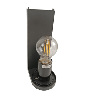 Aplique de pared exterior en aluminio "MARISA" - IP44 - E27 (4)