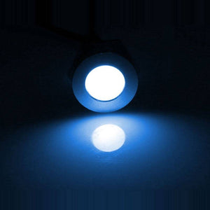 Kit 6 focos LED empotrables en suelo Ø58x9mm 0,5W 12V-DC IP67 - Barcelona Led-