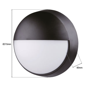 Aplique de pared exterior circular - IP54 - 110º - 10W (3)