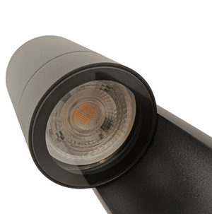Aplique de pared exterior en aluminio "MALEY" - IP44 - GU10 - Barcelona Led-Decoración