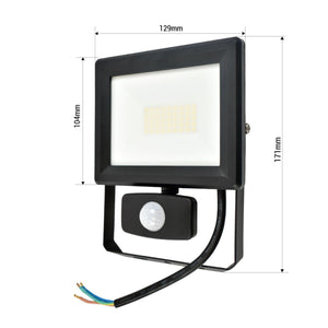 Proyector LED exterior con Sensor de movimiento- IP54 - 120º - 4000K- 20W - Barcelona Led-