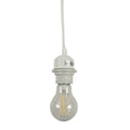 E27-Fassung mit PVC-Kabel, Schalter und Stecker 4