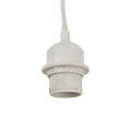 E27-Fassung mit PVC-Kabel, Schalter und Stecker 2