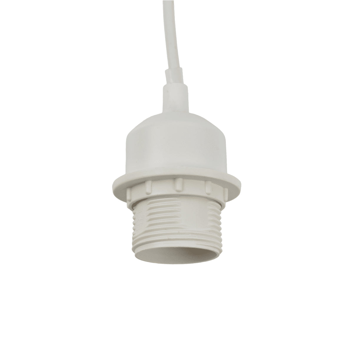 Casquillo E27 con cable de PVC, interruptor y enchufe - Barcelona Led-