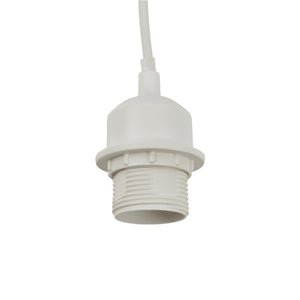 Casquillo E27 con cable de PVC, interruptor y enchufe - Barcelona Led-