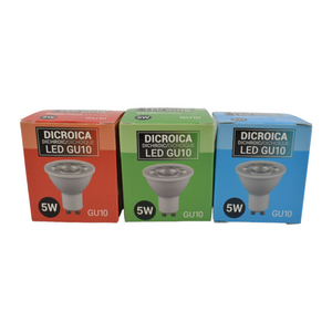 Bombilla LED colores GU10 - 5W (14)