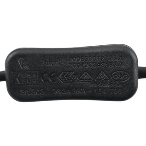 Casquillo E27 con cable de PVC, interruptor y enchufe - Barcelona Led-