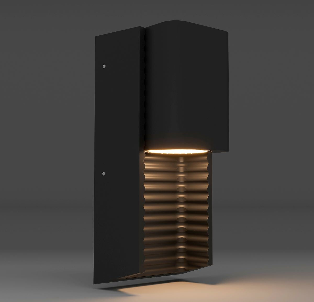 Aplique de pared exterior en aluminio "WINNIE" - IP44 - GU10