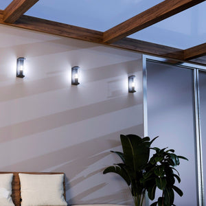 Aplique de pared exterior en aluminio "MARISA" - IP44 - E27 - Barcelona Led-Decoración