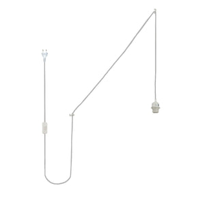 Casquillo E27 con cable de PVC, interruptor y enchufe (14)