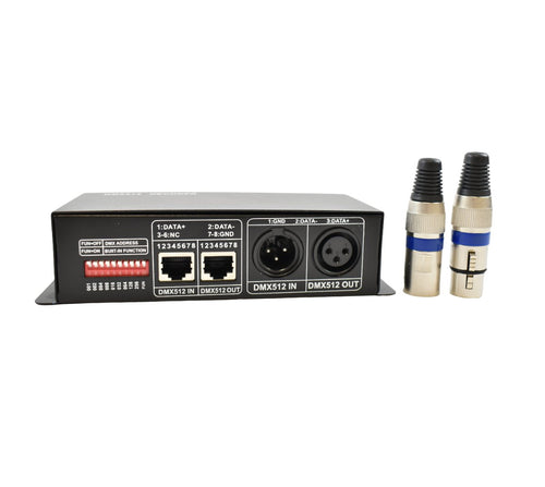 4-channel DMX decoder - DMX to RGBW