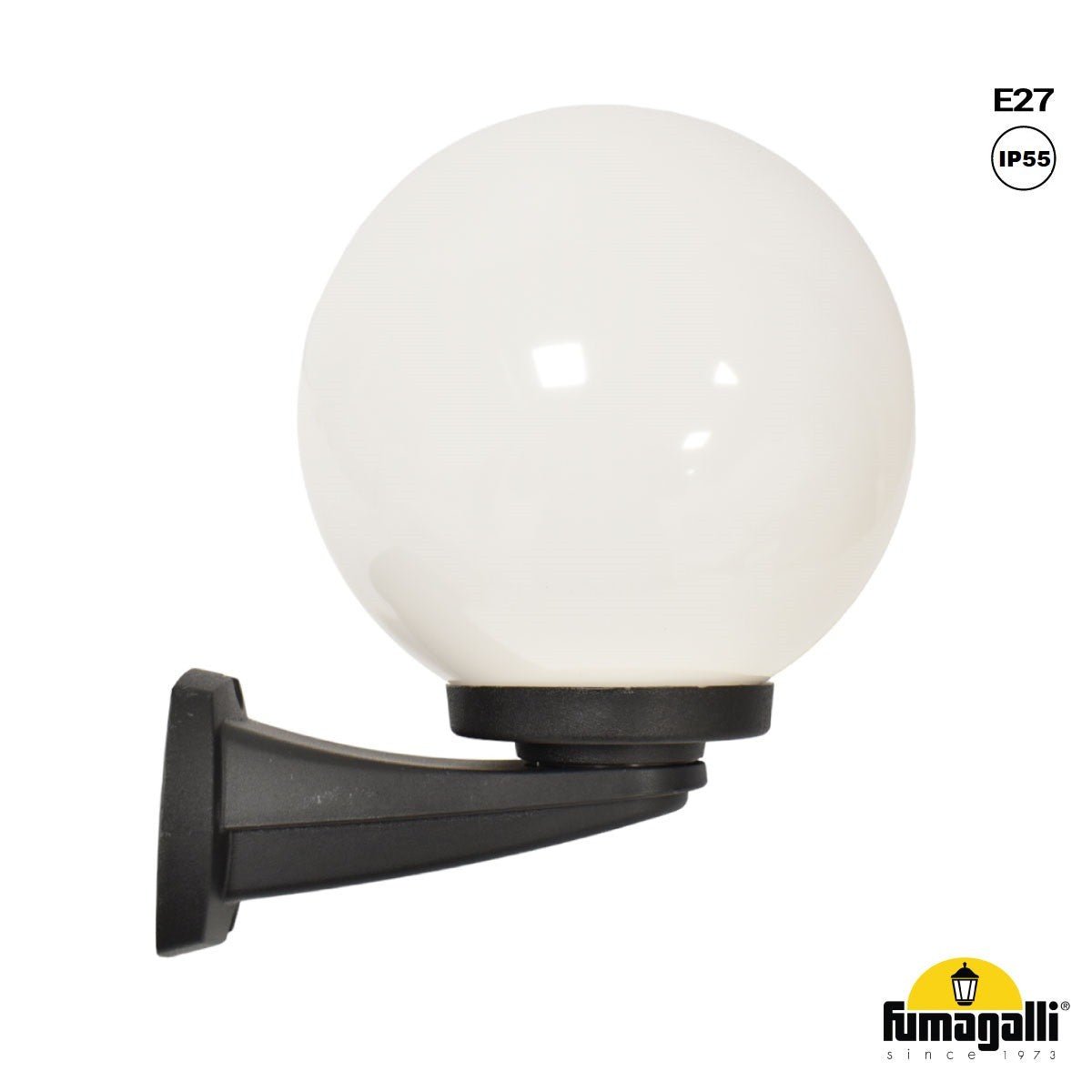 Aplique de pared exterior esfera FUMAGALLI "Nardo/G250" - E27 - Barcelona Led-Decoración