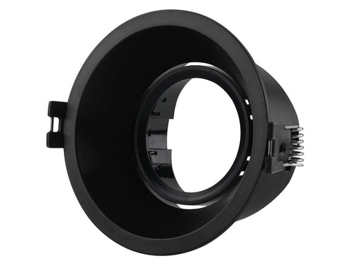 Aro downlight circular para bombilla GU10 / MR16 - Bajo UGR - Corte Ø 85 mm