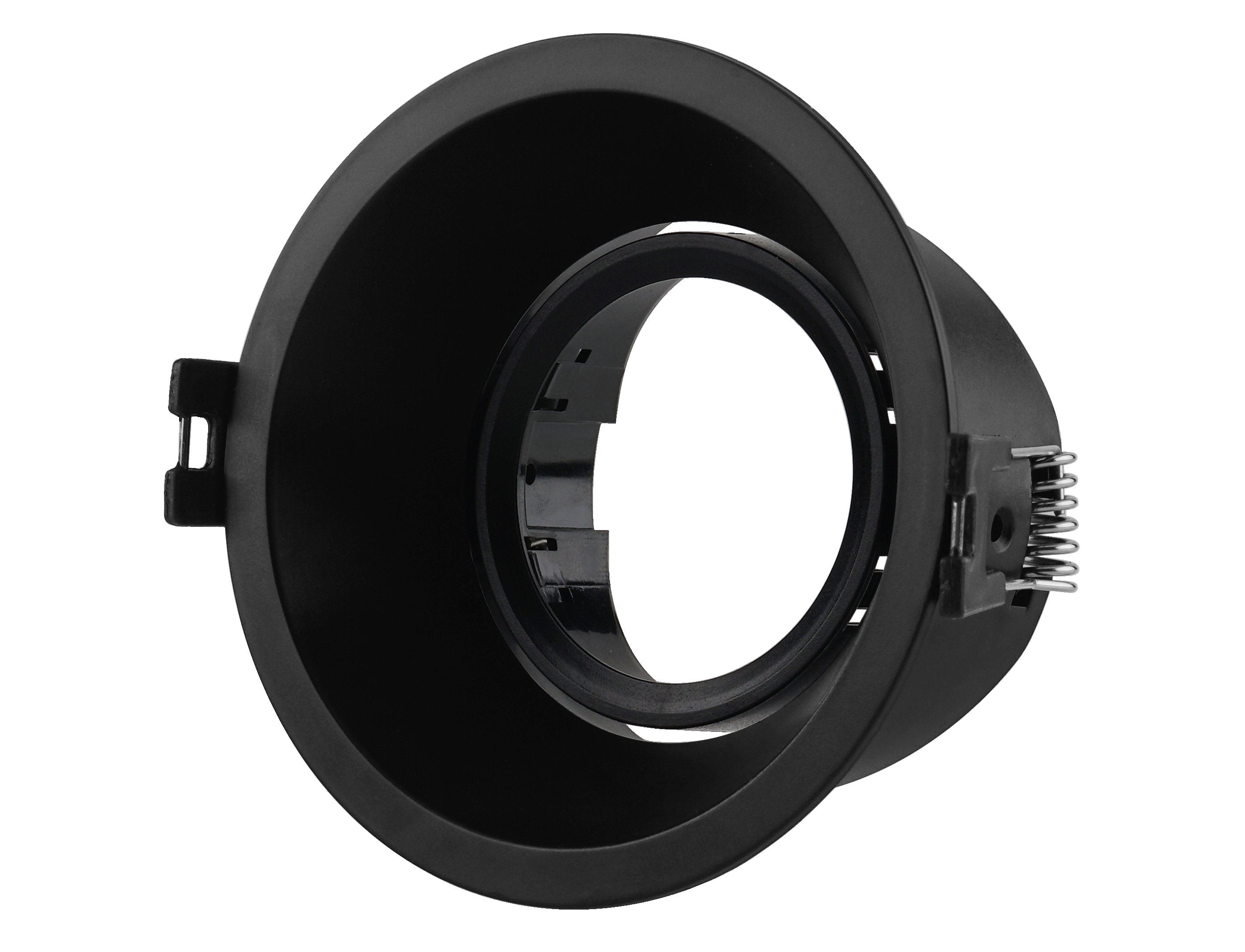 Aro downlight circular para bombilla GU10 / MR16 - Bajo UGR - Corte Ø 85 mm