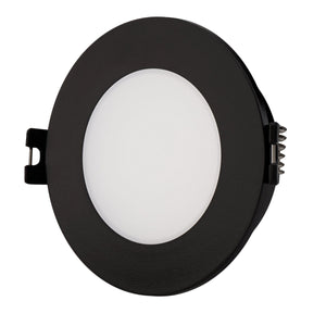 Aro downlight estanco circular para bombilla GU10 / MR16 - Difusor opal - Corte Ø 75-80 mm - IP54 - Barcelona Led-