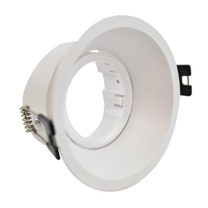 Aro downlight circular para bombilla GU10 / MR16 - Bajo UGR - Corte Ø 85 mm - Barcelona Led-