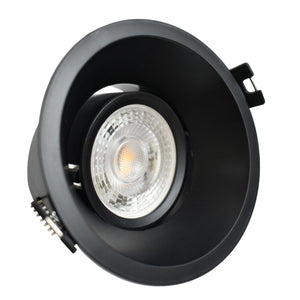 Aro downlight circular para bombilla GU10 / MR16 - Bajo UGR - Corte Ø 85 mm - Barcelona Led-