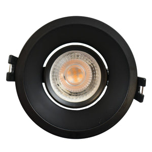 Aro downlight circular para bombilla GU10 / MR16 - Bajo UGR - Corte Ø 85 mm - Barcelona Led-