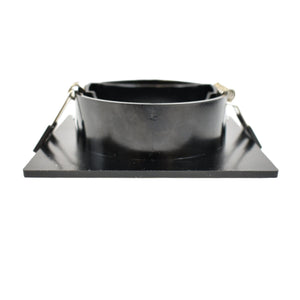 Aro downlight cuadrado basculante para bombilla GU10/MR16 - Corte Ø75mm - Barcelona Led-